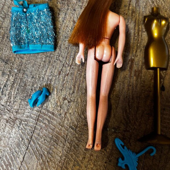 Topper Dawn doll Dancing Glori with bangs wearing Gala Go Go 621 - Picture 3 of 3